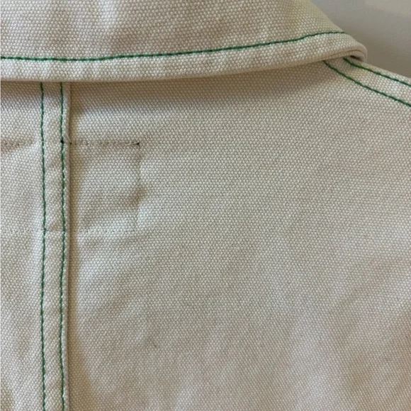 Stussy Cream Canvas Piece with Green Stitching - Picture 9 of 10
